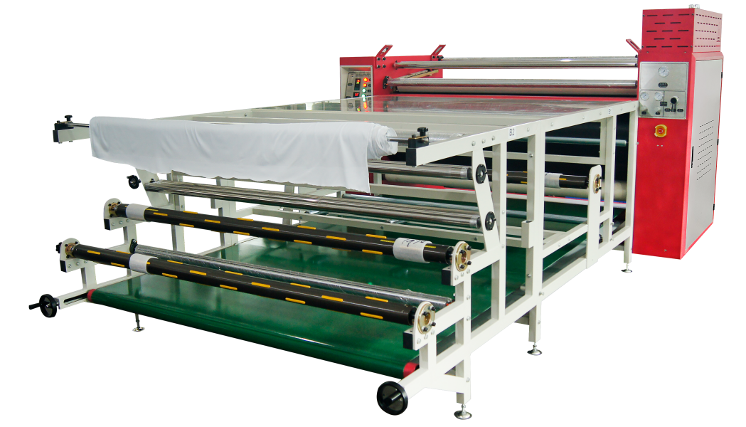 Full Oil Type Rotary Heat Transfer Printing Machine Continuous Roll To Roll System For Fabric Printing | YA-RUN