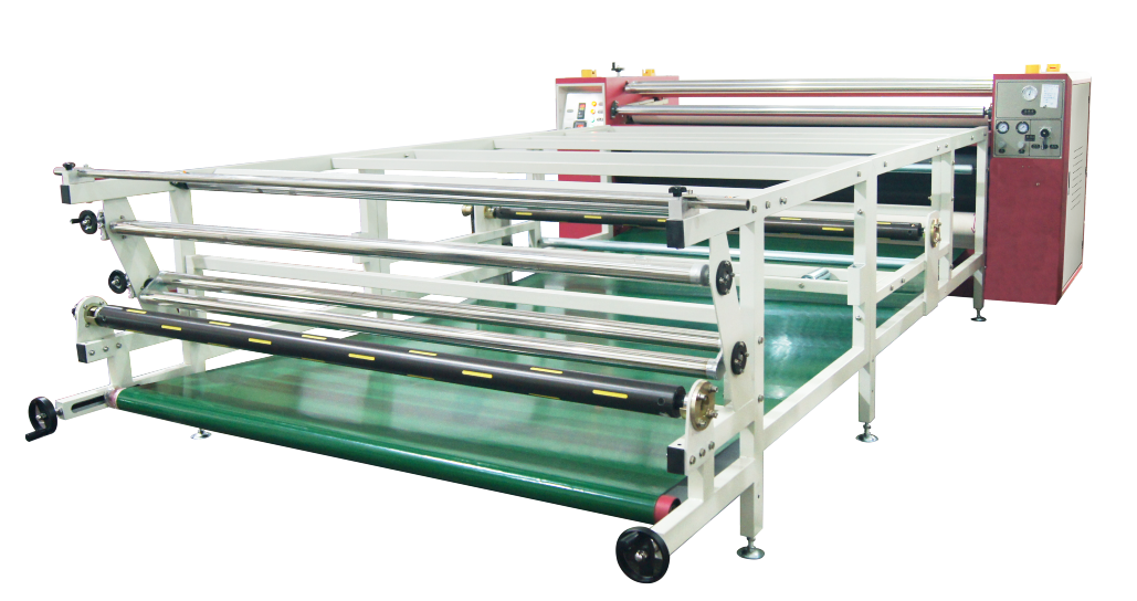 Semi Oil Type Rotary Heat Transfer Printing Machine Roll To Roll System For Clothing Fabric Printing | YA-RUN