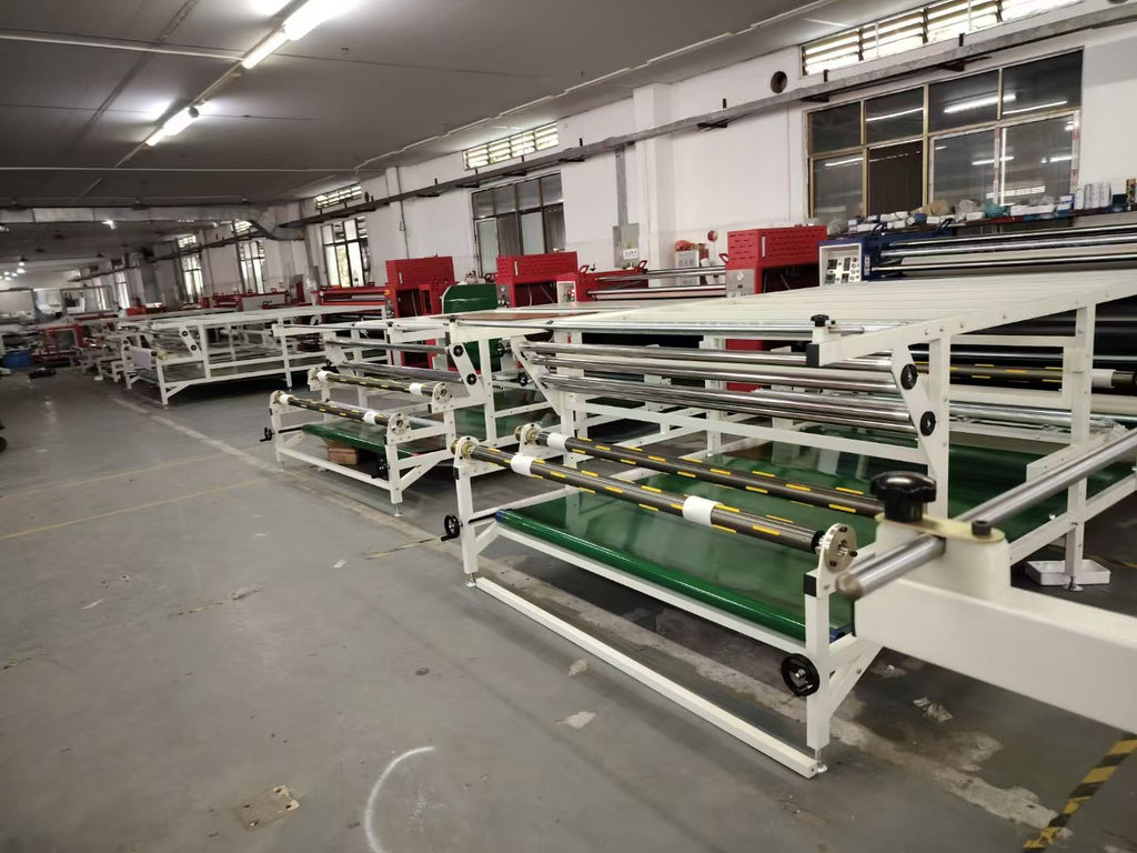 Full Oil Type Rotary Heat Transfer Printing Machine Continuous Roll To Roll System For Fabric Printing | YA-RUN
