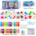 YARUN Magic Water Elf Kit – DIY Squishy for Kids, 20 Gels & 18 Molds