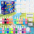 YARUN Magic Water Elf Kit – Squishy for Kids, 24 Gels & 12 Molds