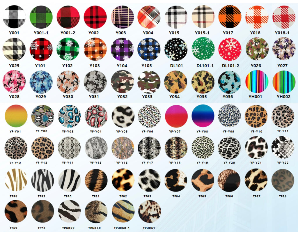 Pattern HTV Heat Transfer Vinyl Fashion Design For Custom Clothing And Textile Decoration | YA-RUN