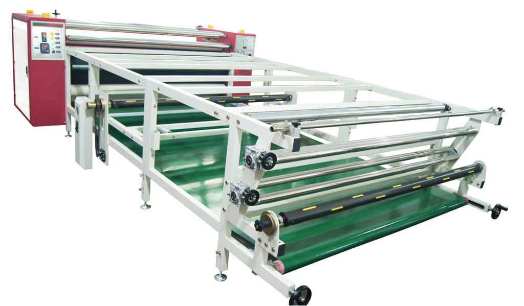 Semi Oil Type Rotary Heat Transfer Printing Machine Roll To Roll System For Clothing Fabric Printing | YA-RUN