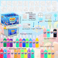YARUN Magic Water Elf Kit – Squishy for Kids, 30 Gels & 20 Molds