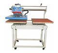 Pneumatic Double Station Heat Press Machine Dual Worktable For Garment Heat Transfer Printing | YA-RUN