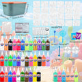 YARUN Magic Water Elf Kit – Squishy for Kids, 40 Gels & 20 Molds