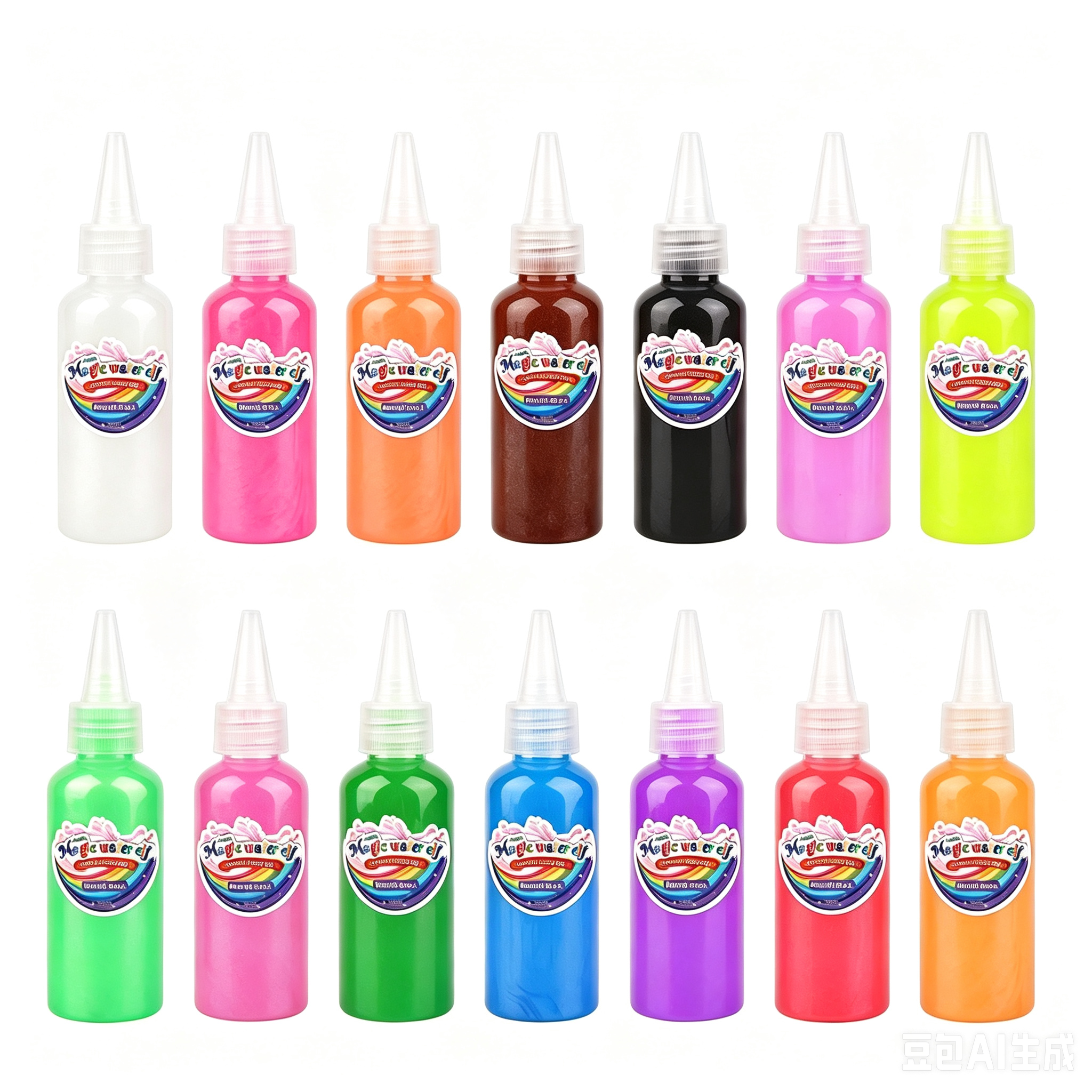 YARUN Magic Water Elf Toy Kit – Summer Gifts for Kids, 4 Gels & 2 Molds