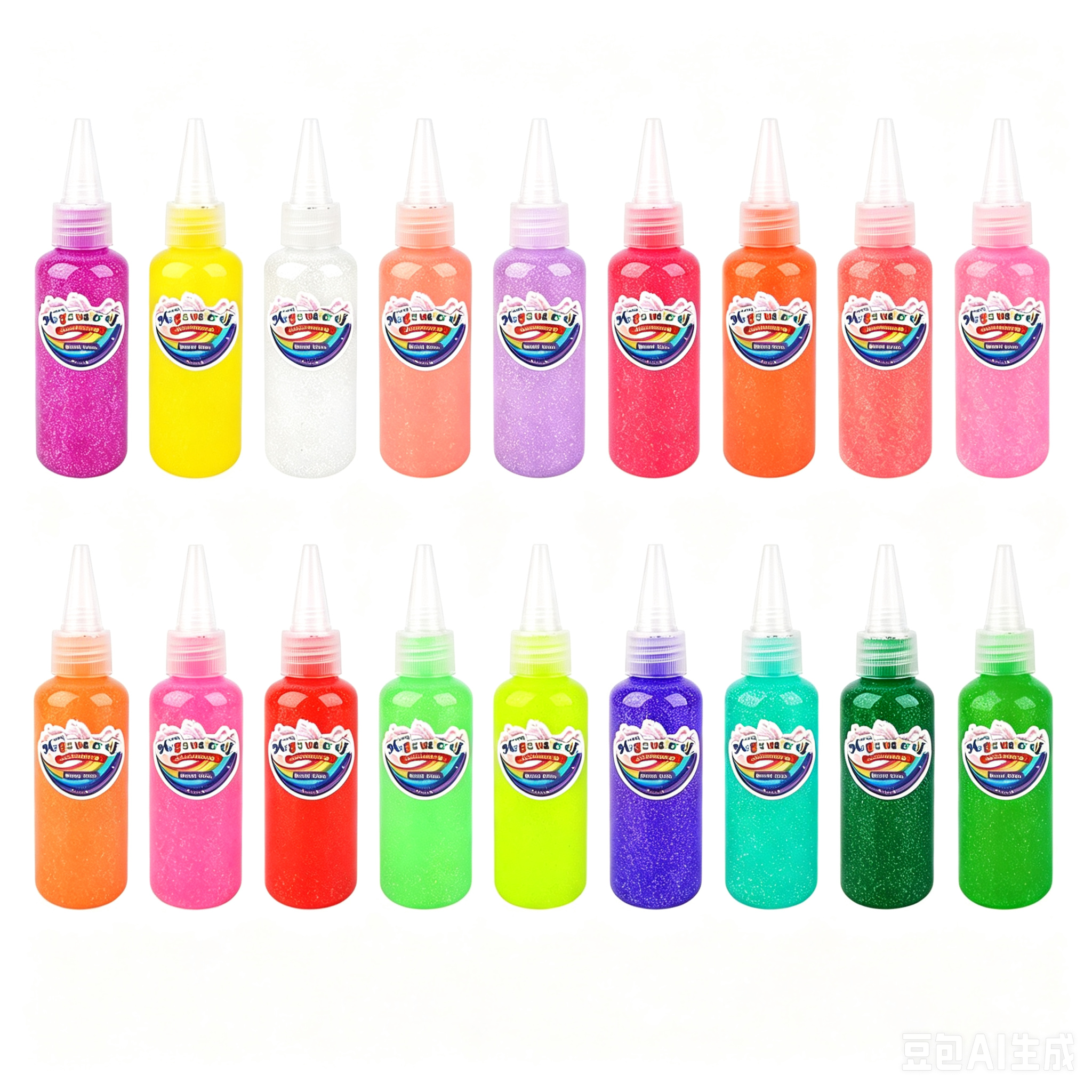 YARUN Magic Water Elf Kit – Squishy for Kids, 20 Gels & 12 Molds