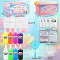 YARUN Magic Water Elf Kit – DIY Squishy for Kids, 8 Gels & 8 Molds